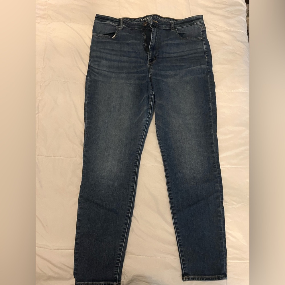 American Eagle Outfitters Dark Blue Skinny Jeans